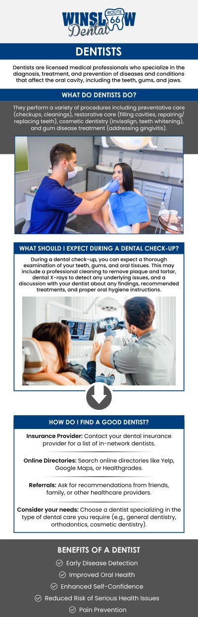 At Winslow Dental, led by the experienced Dr. Brent J. Gardner, DDS, patients receive personalized dental care designed to maintain optimal oral health and enhance natural smiles. From preventive cleanings and restorative procedures to cosmetic treatments, our practice combines advanced technology with a gentle approach to ensure comfort and lasting results. We are committed to providing exceptional care for families, helping every patient achieve a healthy, confident smile they can be proud of. For more information, contact us or schedule an appointment online. We are conveniently located at 321 W 2nd St, Winslow, AZ 86047. At Winslow Dental, led by the experienced Dr. Brent J. Gardner, DDS, patients receive personalized dental care designed to maintain optimal oral health and enhance natural smiles. From preventive cleanings and restorative procedures to cosmetic treatments, our practice combines advanced technology with a gentle approach to ensure comfort and lasting results. We are committed to providing exceptional care for families, helping every patient achieve a healthy, confident smile they can be proud of. For more information, contact us or schedule an appointment online. We are conveniently located at 321 W 2nd St, Winslow, AZ 86047.